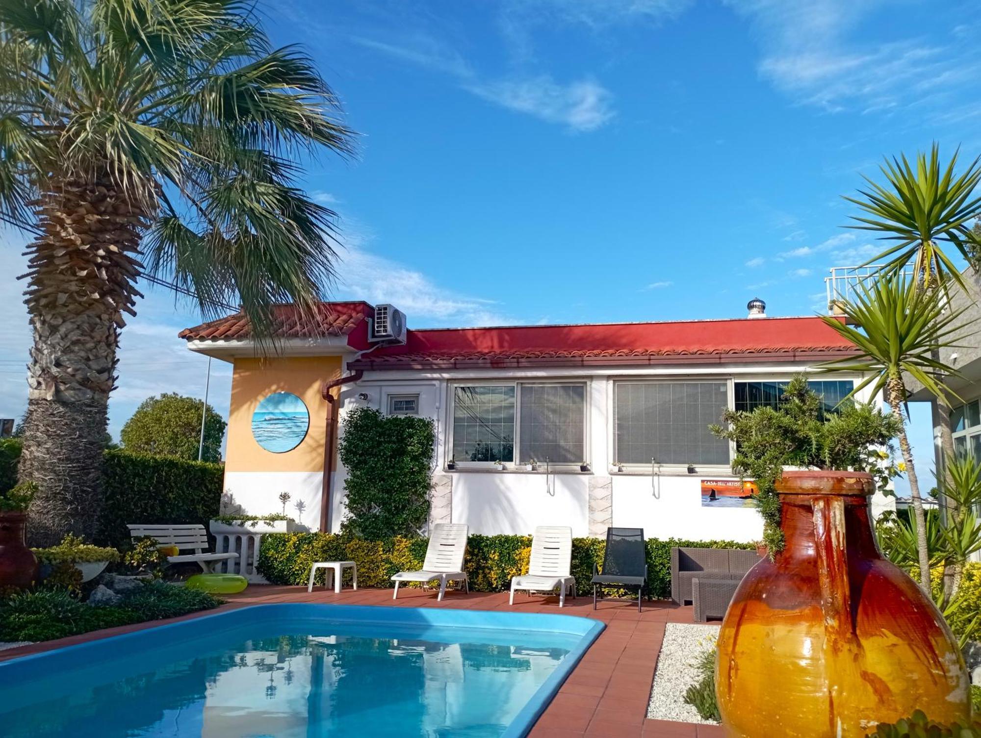Villa A Casa Dell' Artista à Fiumicino Extérieur photo
